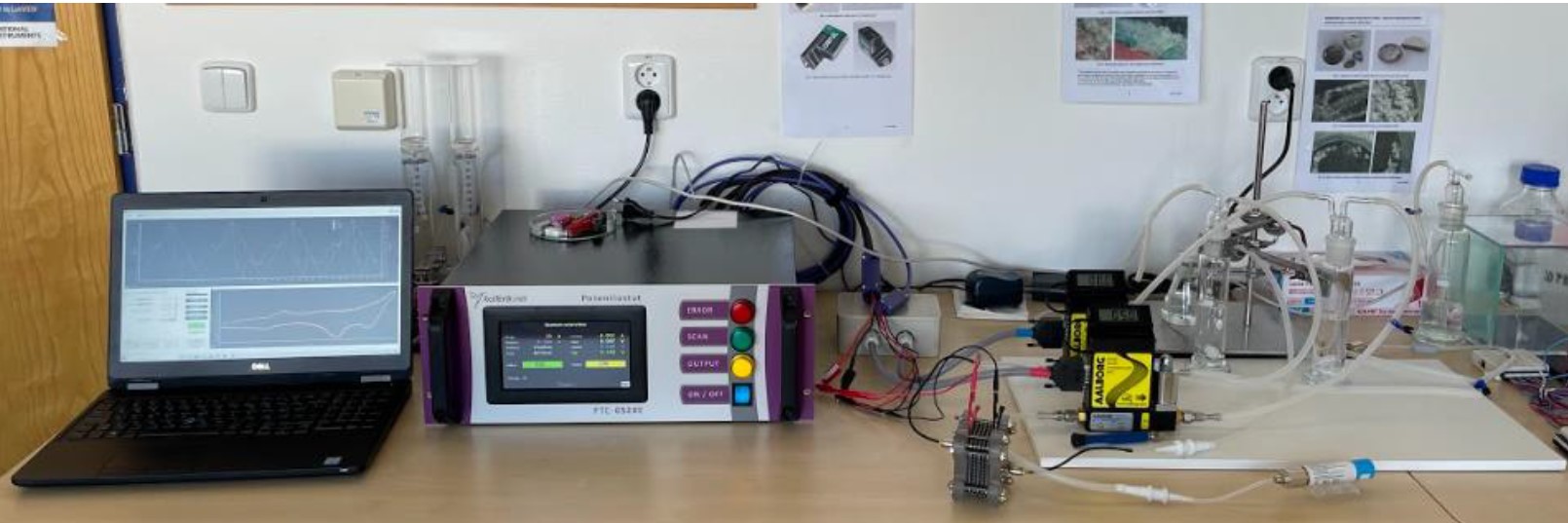 西波西米亞大學(xué)自建簡易版實驗室燃料電池測試系統(tǒng)(圖1)